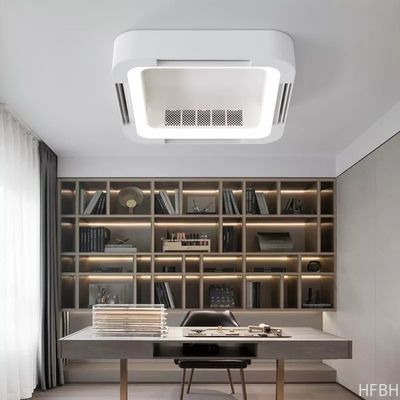 Custom BLDC Ceiling Fan Remote Control Modern Bladeless Ceiling Fan With Light