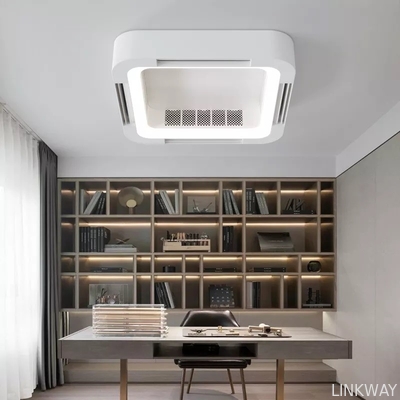 Wholesale factory Custom BLDC Ceiling Fan Remote Control Modern Bladeless Ceiling Fan With Light