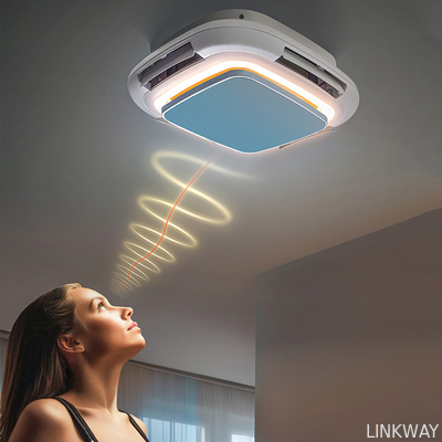 Wholesale factory High End Bladeless Ceiling Fans , Modern Smart Ceiling Fan With Lights And Remote Control
