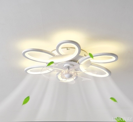wholesale  Modern Smart WiFi Remote Control Fan Light , LED Ceiling Music Speaker Fan Light