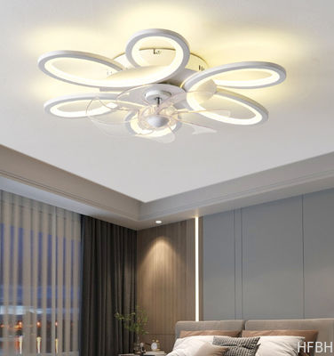 Modern Smart WiFi Remote Control Fan Light , LED Ceiling Music Speaker Fan Light