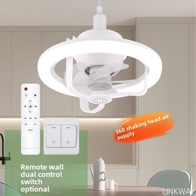 Wholesale   110V-240V Modern Ultra Quiet Ceiling Fan With Light Cross Border Aromatherapy Shaking Head