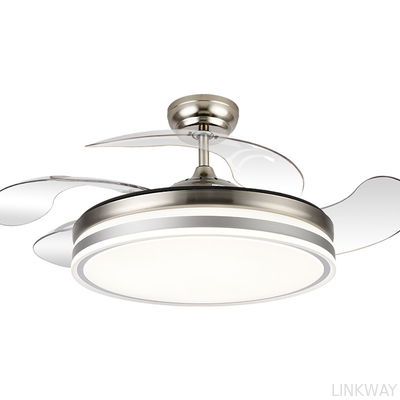 Factory 110V Modern LED Ceiling Lamp 42 Inch Remote Control Ceiling Fan With Light