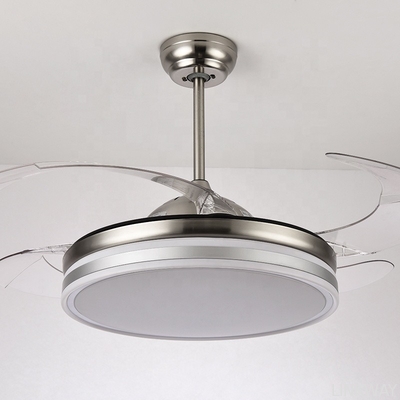 Factory 110V Modern LED Ceiling Lamp 42 Inch Remote Control Ceiling Fan With Light