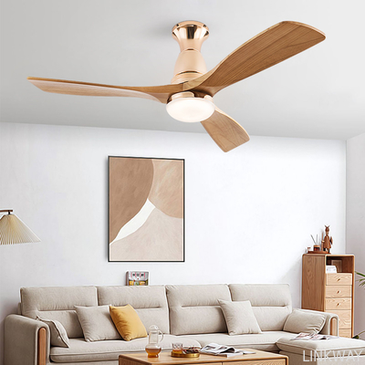 Manufacturer Modern 3 Blade Ceiling Fan 52 Inch Ceiling Fan With Light And Remote Control