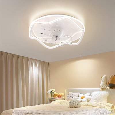 Wholesale Factoy 52 Flush Mount Bladeless Ceiling Fan With Light And Remote