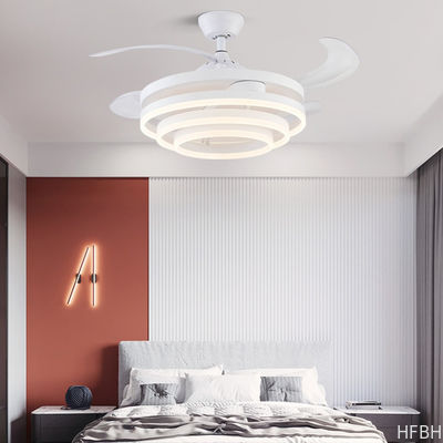 Factory Modern Bedroom Lighting Fixtures Invisible Ceiling Light With Fan And Remote Control