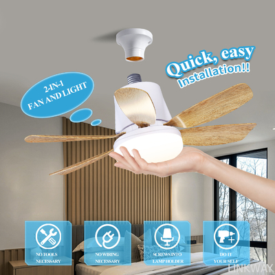 Manufacturer Moving Head Intelligent Home Decor 360 Degree Rotating Ceiling Fan With Dimmable LED Light