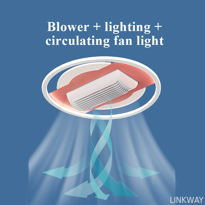 Manufacturer Remote Control Home Ceiling Fans 45W LED Silent Ceiling Fan With Light