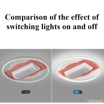 Manufacturer Remote Control Home Ceiling Fans 45W LED Silent Ceiling Fan With Light