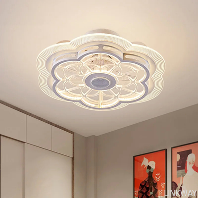 Wholesale factory Simple Modern Living Room Ceiling Fan Light , Chandelier Ceiling Fan For Bedroom