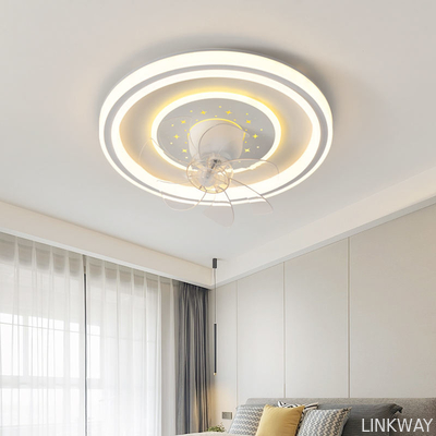 wholesale   Modern Minimalist Ceiling Fan Light , Creative Lighting Ceiling Fans Remote Control