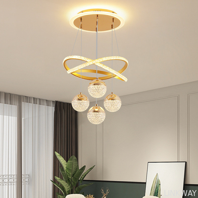 wholesale   Custom Crystal Ceiling Fan Light , Chandelier Ceiling Fan With Pendant Light