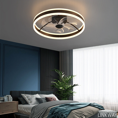 Manufactory Simple Indoor Fan Light Energy Saving Decorative Ceiling Fans With Lights For Living Room