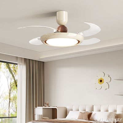 Manufacturer 42 Inch Smart Luxury Indoor Fan Light  , Modern Living Room Ceiling Fans With Bright Lights
