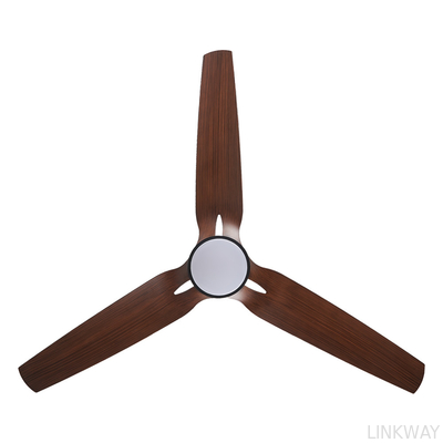 Wholesale factory Dimmable Remote Control ABS Ceiling Fan Light Helicopter DC Motor Modern LED Ceiling Fan
