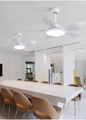 Manufacturer Large Wind Power Electric Fan Pendant Light Five Leaf Solid Wood Ceiling Fan