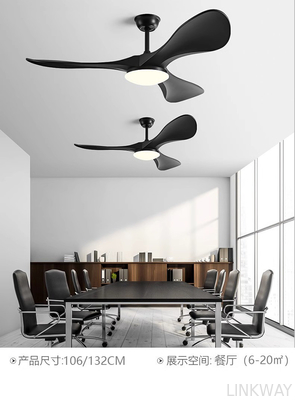 Wholesale factory American Retro Solid Wood 42 Inch 3 Blade Ceiling Fan With High Wind Power