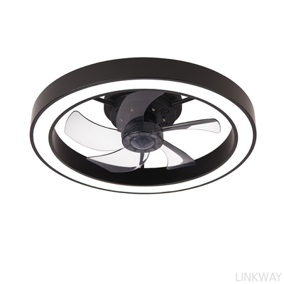 Factory 2025 New Lighting Japanese Standard Cross-Border Fan Light LED Ceiling Fan Integrated Bedroom Dining Room ABS Lamp