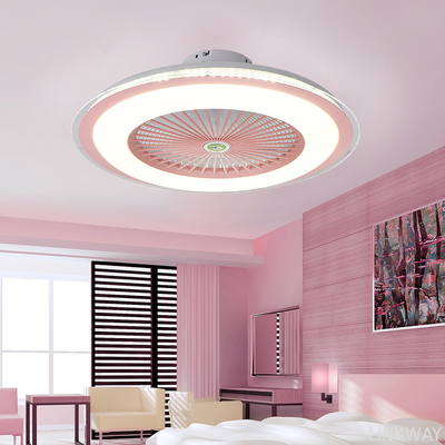 Wholesale factory Fashionable Modern Remote Control Deluxe Led Ceiling Strip Hanging Light with Fan