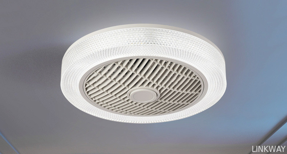 Manufactory Ultra-Thin LED Ceiling Fan Lamp For Modern Home Optimal Comfort Invisible Fast Heating For Bedroom Dining Room Simple Living
