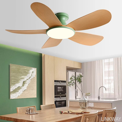 Wholesale factory Home Living Room Decorative Lighting Fan Light Ceiling 48" Large Wind With Electric Fan Chandelier