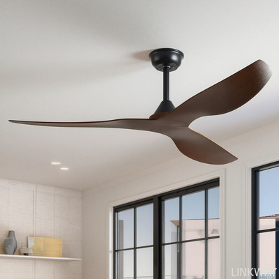 Wholesale  52-Inch Modern Aesthetic Reversible Airflow Ceiling Fan 6-Speed Adjustable Inverter DC Motor Energy-Saving AC Remote-Controlled
