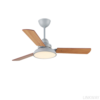 Wholesale Factory 48'' Wood Blade Black White Green Grey Body Fan with Light