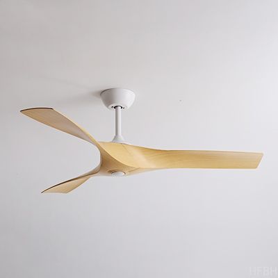 Factory 52" Modern Silent DC Motor Ceiling Fan for Home Decor Remote Control
