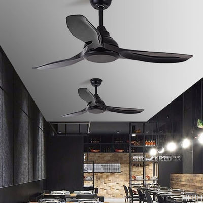 Manufacturer 56-Inch Retro Industrial Ceiling Fan Commercial Frequency Conversion Non-Light Electric Fan Dining Living Room Use Home