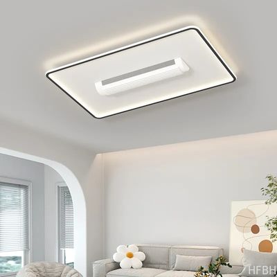 HFBH Model 1631A Ceiling Fan with Light Leafless Ceiling Fan Bladeless Fan Light