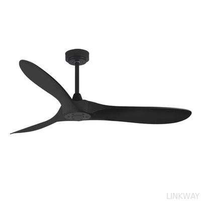 Wholesale factory Model 666 42 Inch Black White Wood ABS Blade Modern Ceiling Fan