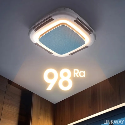 Wholesale factory Model 7023 Newest Smart Ceiling Fan with Light Bedroom Fan Light Vaneless Fan Ceiling Light