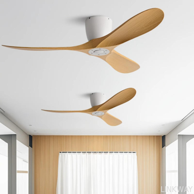 Wholesale factory Propeller 52 Inch Smart Ceiling Fan with Light and Remote Control
