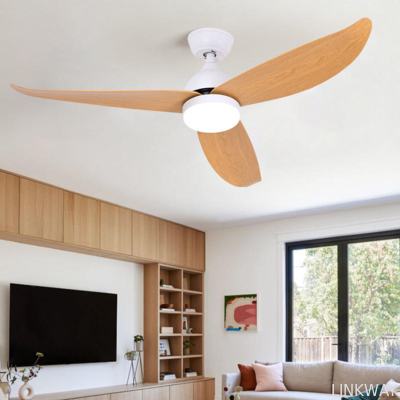 Factory Ceiling Fan Lights in 42" and 52" Sizes with 3 ABS Blades DC Silent Motor Adjustable Speed Settings