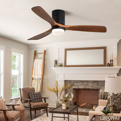 Wholesale   American Style Vintage Decorative Fan Ceiling 220v Winding Powered Ceiling Fan With Light