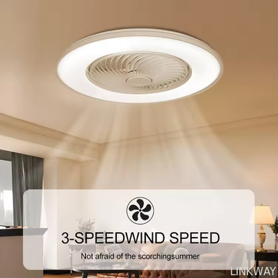 Wholesale factory Luxurious 48W RGB LED Ceiling Fan Smart Light Modern Remote App Wi-Fi / Music Control Modern Ceiling Fan LED