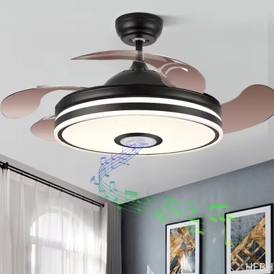 Adopter Fan with Light Household Looking Bedroom Ceiling Fan with Light Led for Home