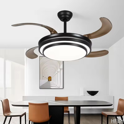 Ceiling Fans with Remote Control Fandelier Light Decorative for Bedrooms Led Fan Bldc Industrial Ceiling Fans