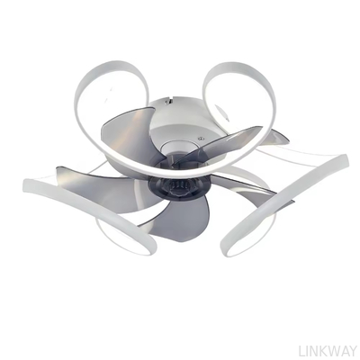 wholesale    Modern Simple Luxury Ceiling Fan Light For Living Room Bedroom Silent Fan Light With Remote