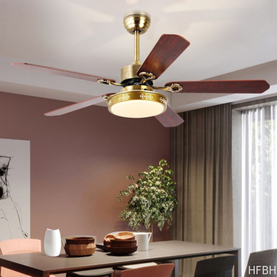 Sitting Room Ceiling Fan With Light Modern Decorative Ceiling Fan With Led Lights