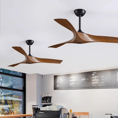 Factory 52" Modern Silent DC Motor Ceiling Fan for Home Decor Remote Control