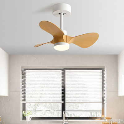 Factory 38-Inch Modern LED Ceiling Fan with 3 Blades DC Motor Remote Control Switch Project Installation for Living Room Interiors