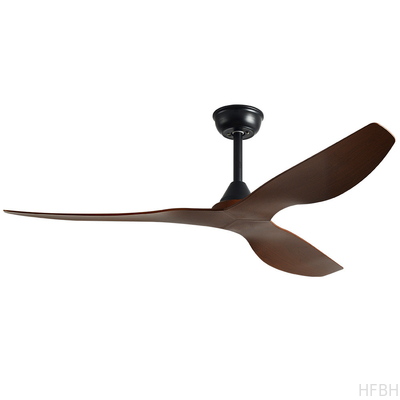 Factory 52 Inch Nordic 6-speed Ceiling Fan With Light Remote Control For Bedroom And Living Room Electric Fan