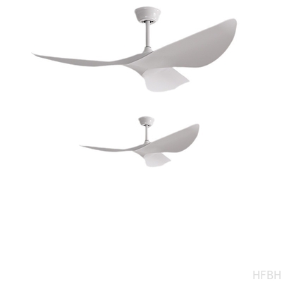 Modern Decorative 52 Inch Black / White Ceiling Fan Without Light BLDC Motor Ceiling Fan