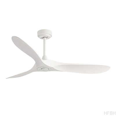 HFBH Model ABS 666 42/52/60/70 Inch Modern 3 Blade Ceiling Fan New Design White Color
