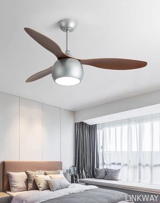 Wholesale Modern 42/52 Inch LED Ceiling Fan with Mute Light Iron Body & Remote Control for Living Room Use-Direct from Factory