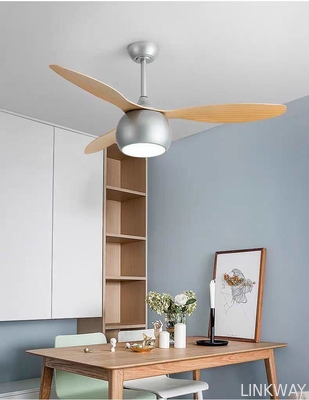 Modern 42/52 Inch LED Ceiling Fan with Mute Light Iron Body & Remote Control for Living Room Use-Direct from Factory