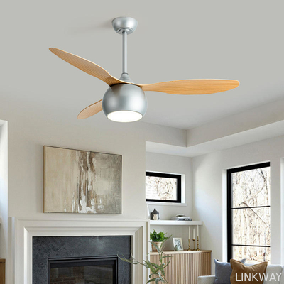 Modern 42/52 Inch LED Ceiling Fan with Mute Light Iron Body & Remote Control for Living Room Use-Direct from Factory