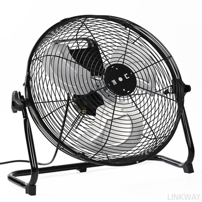 High Velocity Electric Oscillating Fan 16 Inch Metal Industrial Floor Fan